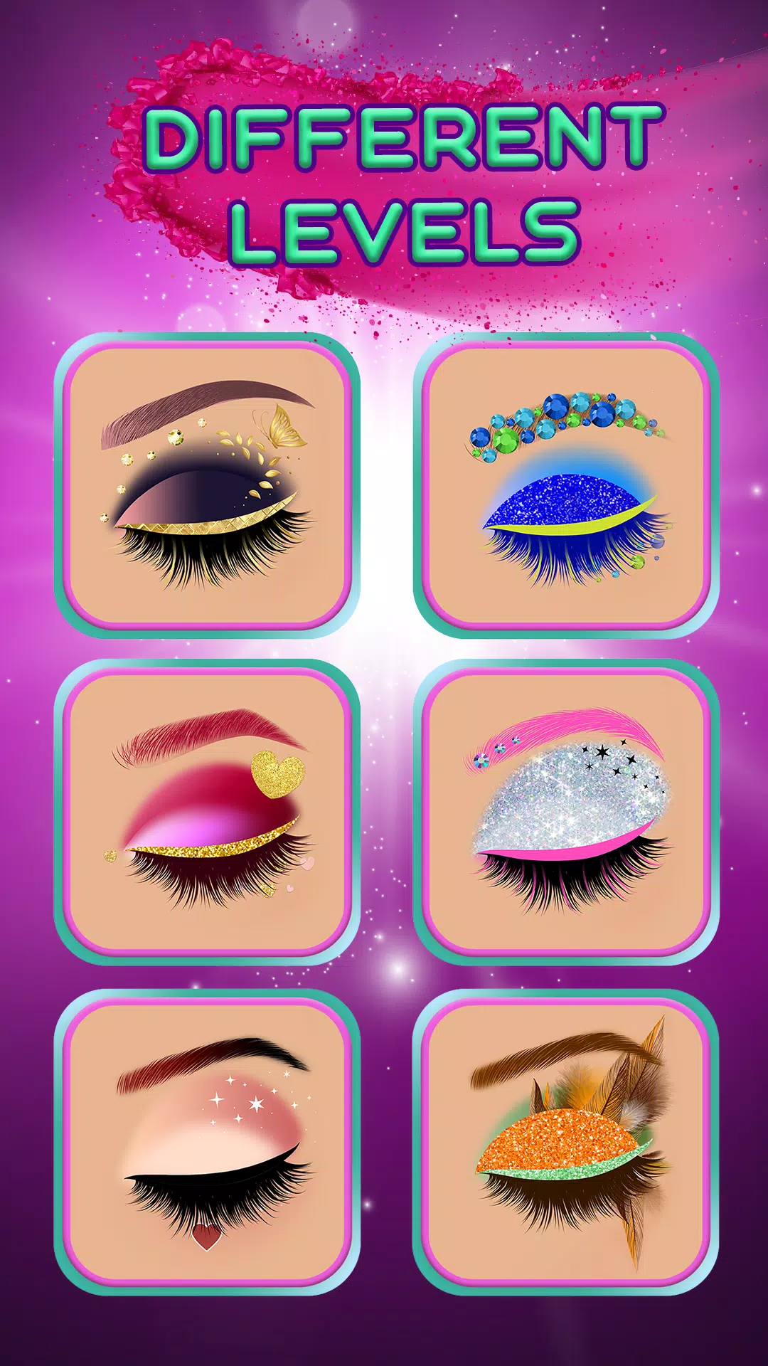 Eye makeup for girls Tangkapan skrin 2