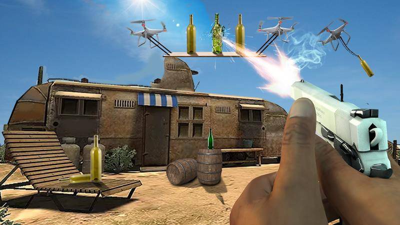 Gun Bottle Shooting game screenshot 4