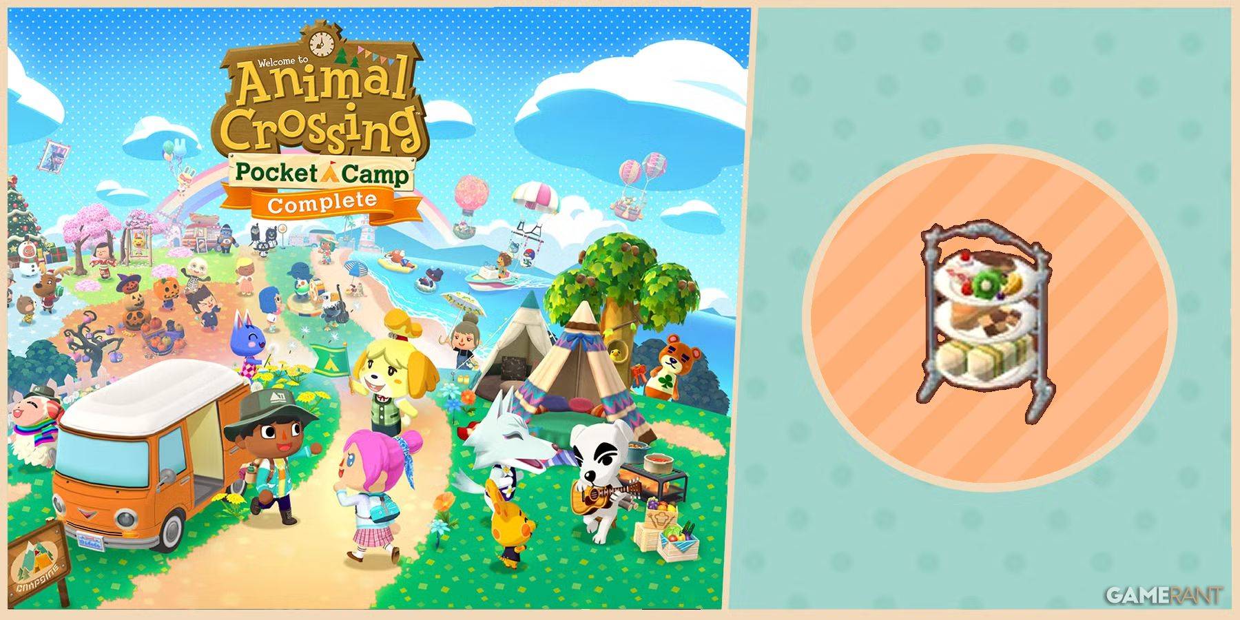 Animal Crossing: Pocket Camp：获取下午茶套餐