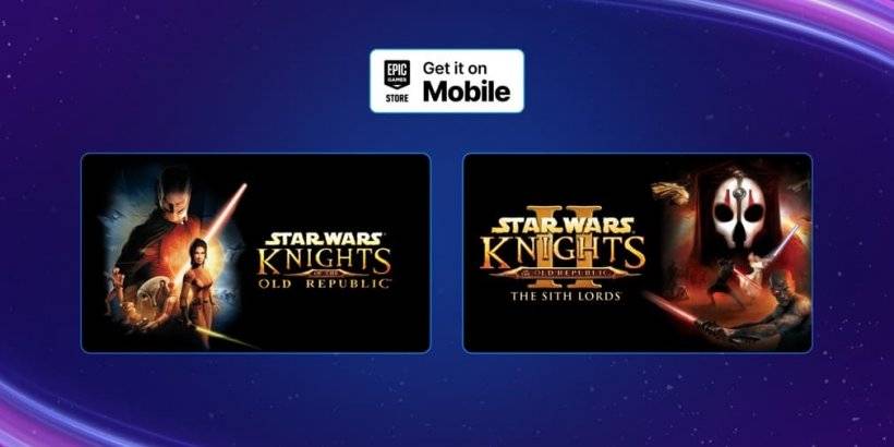 Knights of the Old Republic frappe le mobile via Epic Games Store