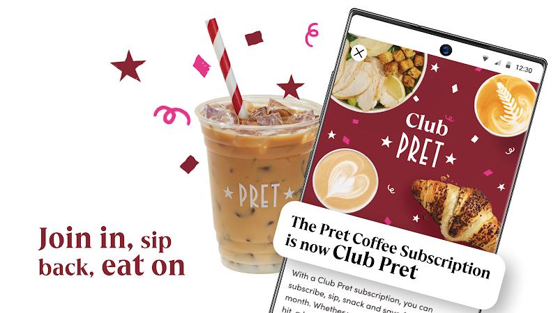 Pret A Manger: Coffee & Food ကိုဖန်သားပြင်2