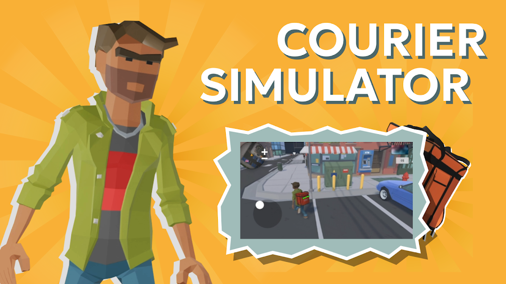 Courier Simulator 스크린 샷 1