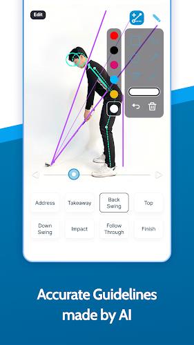 Golf Fix - AI Swing Analyzer Captura de tela 2