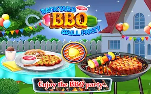 Backyard BBQ Grill Party zrzut ekranu 1