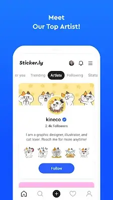 Sticker.ly - Sticker Maker 스크린 샷 3