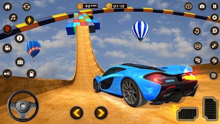 City GT Car Stunts Mega ramps screenshot 1