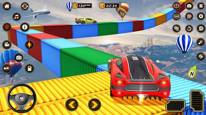 City GT Car Stunts Mega ramps screenshot 2