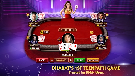 Teen Patti Octro 3 Patti Rummy屏幕截圖2