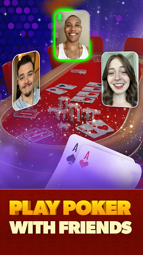 Poker Face Texas Holdem Poker экрана 3