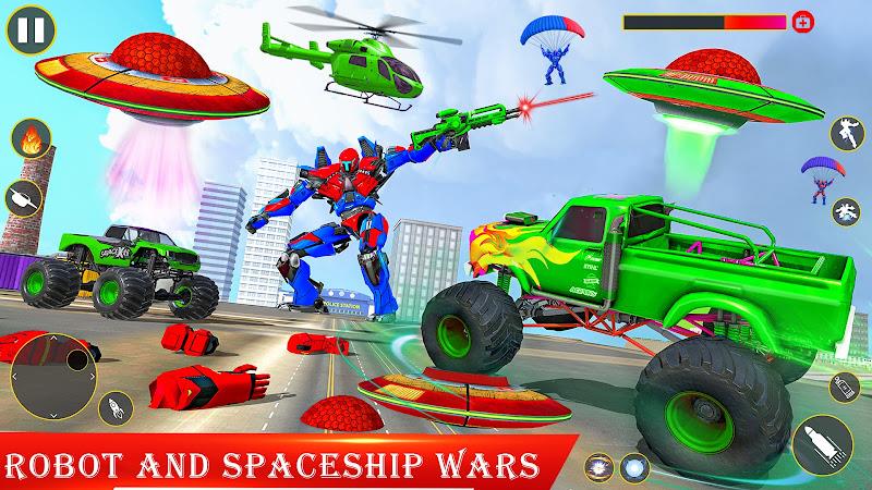 Space Robot Transform Games 3D屏幕截圖1