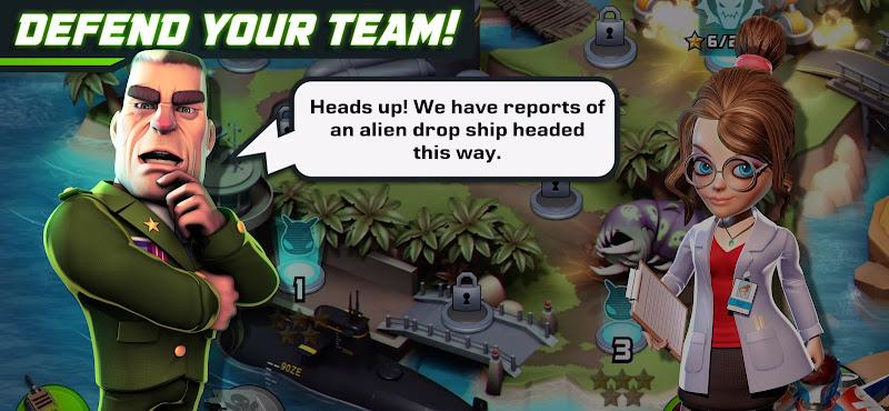 Screenshot Alien Creeps - Tower Defense 4