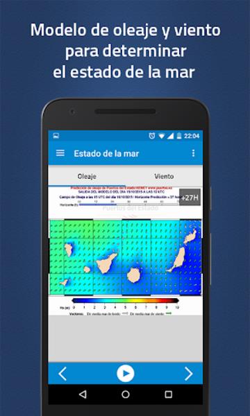 Screenshot Apalmet - Meteorología Canaria 2