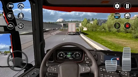 Euro Cargo Truck Simulator Pro captura de pantalla 2