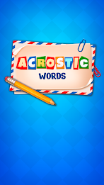 Screenshot Acrostic Words: Crossword Game 2