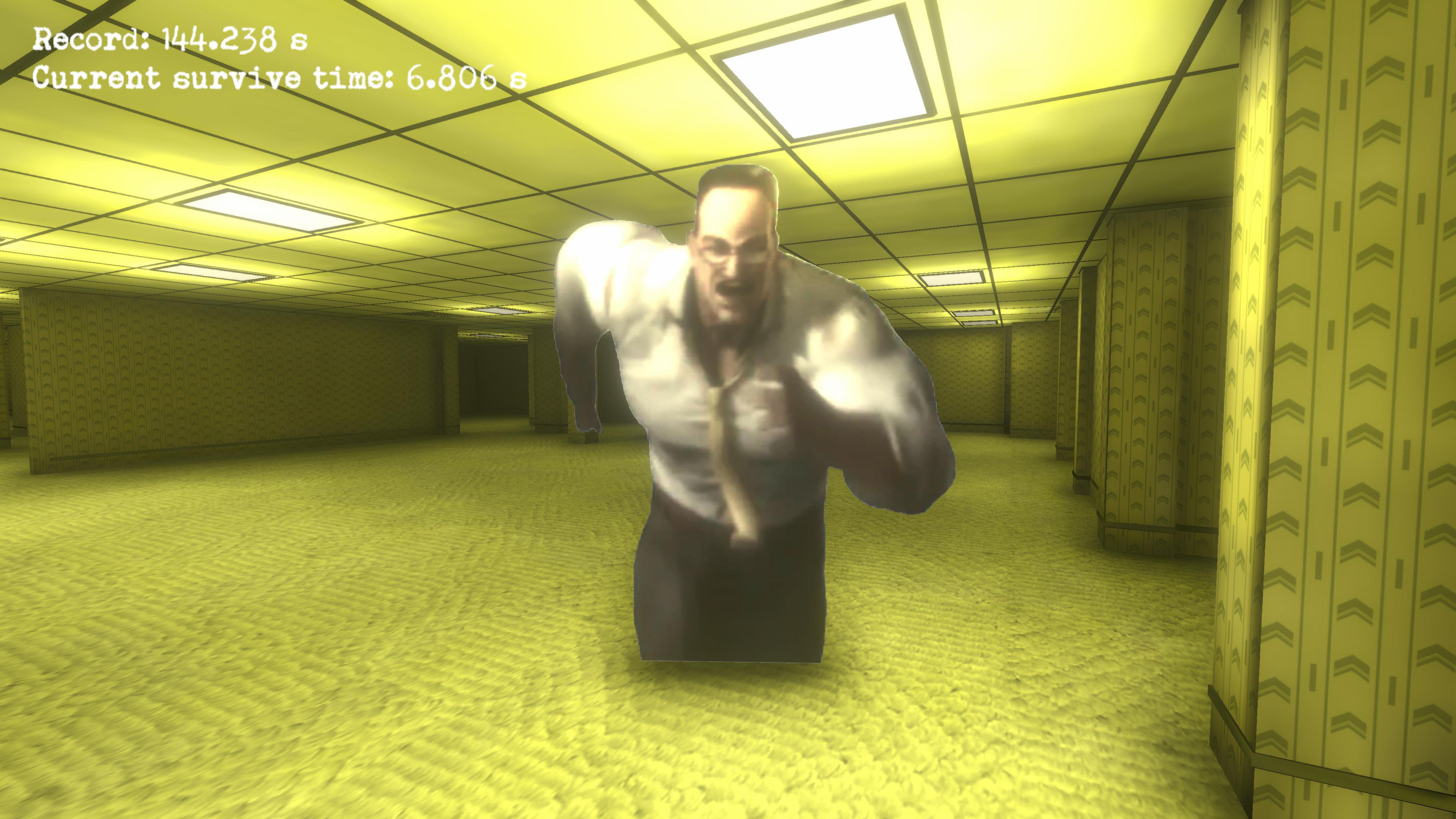 Nextbots In Backrooms Screenshot 2