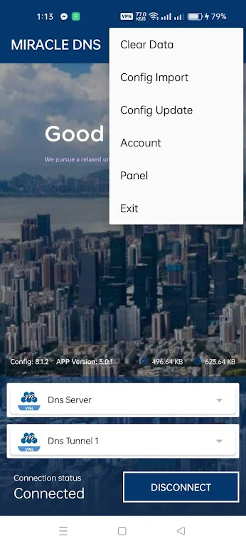 Screenshot Miracle Tunnel Vpn 3