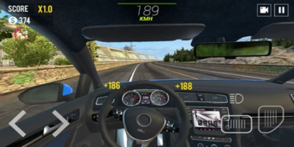Racing in Car 2021 스크린 샷 1