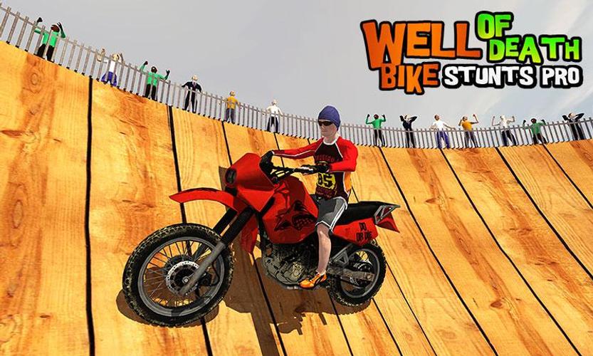 Well of Death Bike Stunts Ride captura de pantalla 4