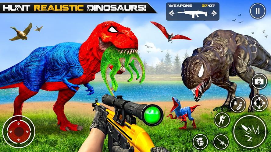 Dinosaur Hunting Gun Games screenshot 3