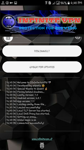SSx InfiniteVPN স্ক্রিনশট 2