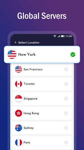 Rapid VPN - Free & Fast & Unlimited Security Proxy屏幕截圖2