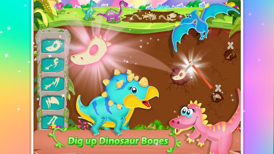 Dino care game screenshot 1