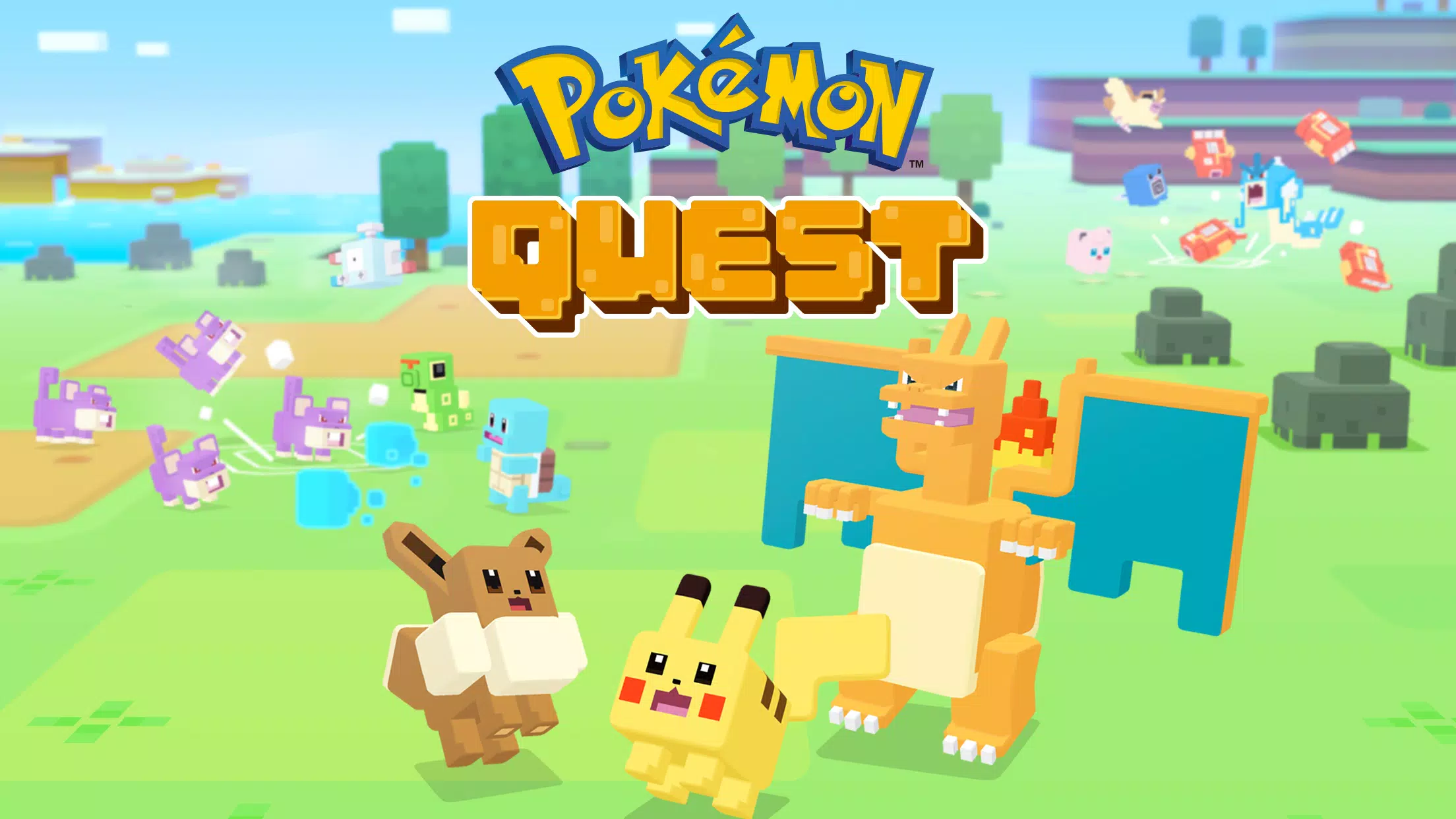 Pokémon Quest экрана 1