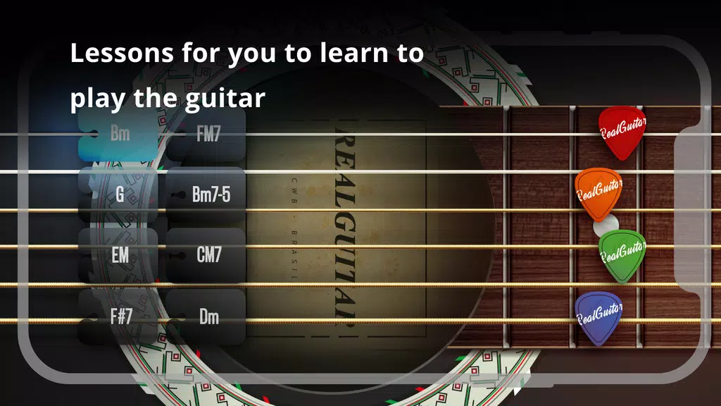 Real Guitar: Электрогитара экрана 2