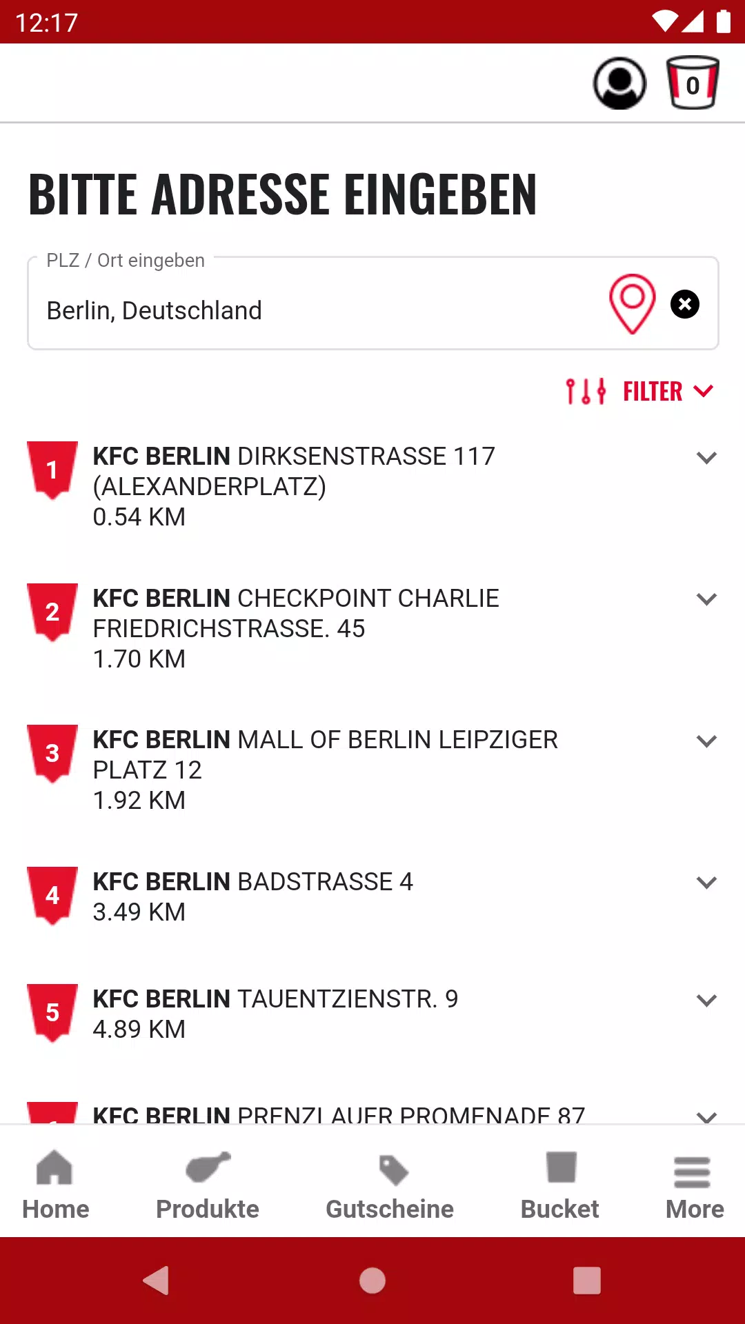 KFC Screenshot 4
