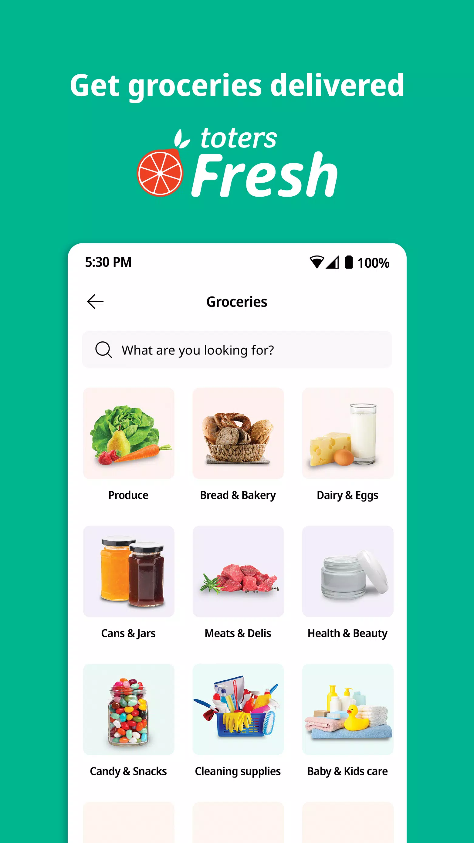 Toters: Food Delivery & More应用截图第3张