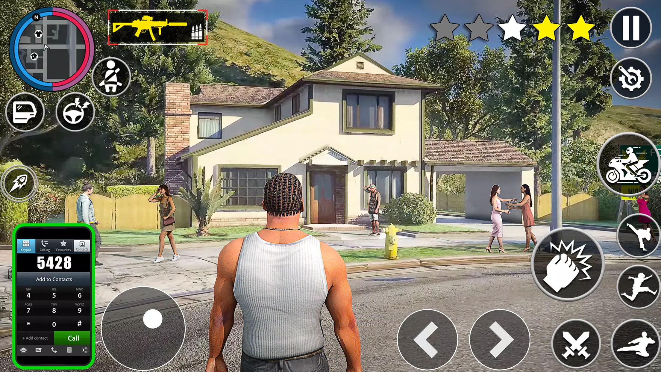 Rope Gangster Crime Mafia City screenshot 2