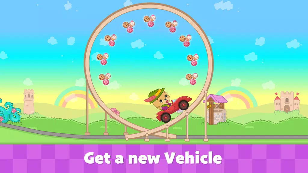 Kids car games for toddlers 1+ screenshot 2