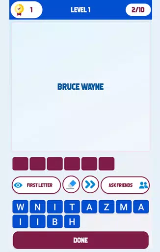 Superhero Identity Word Quiz Screenshot 2