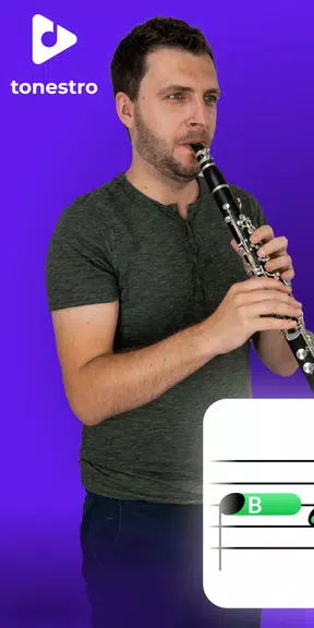ภาพหน้าจอ Clarinet Lessons - tonestro 1