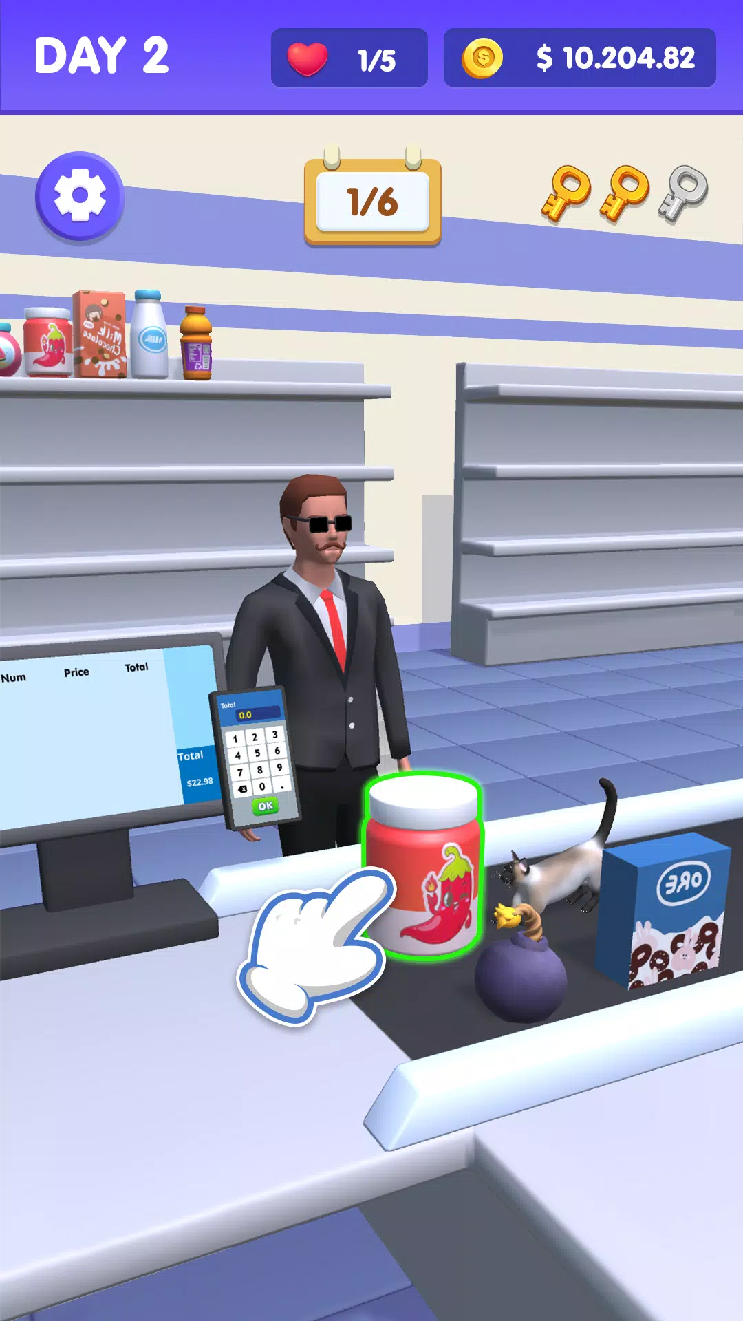 Supermarket Master Simulator screenshot 1