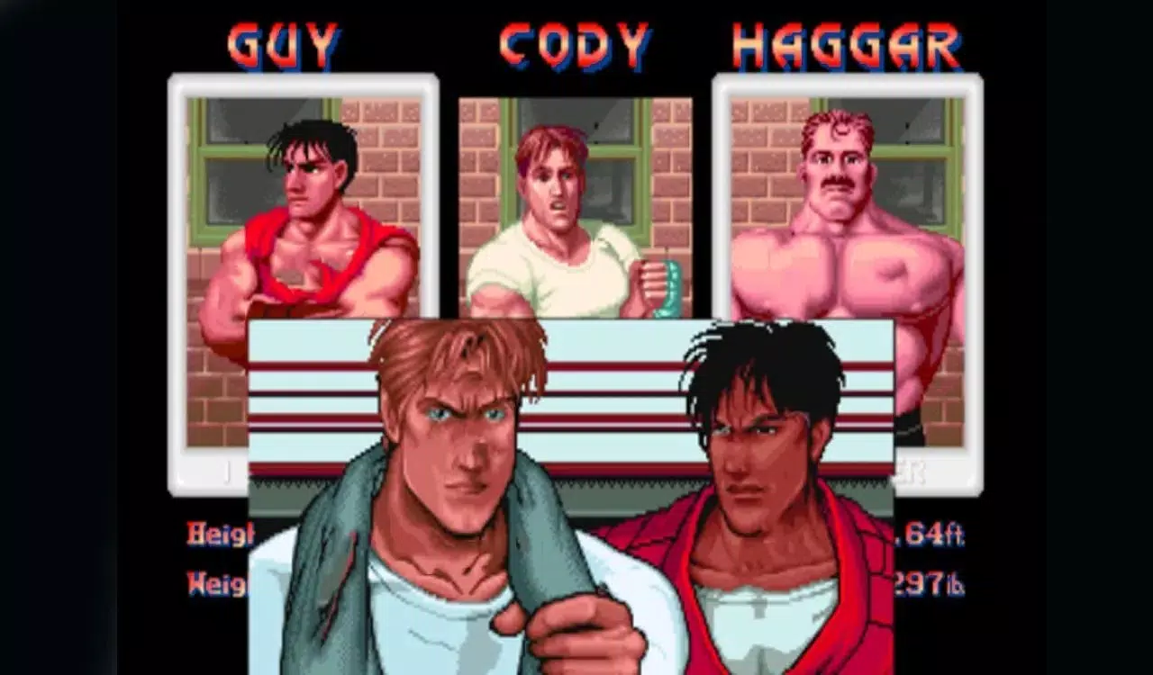 Final fight arcade game 1989 ကိုဖန်သားပြင်2