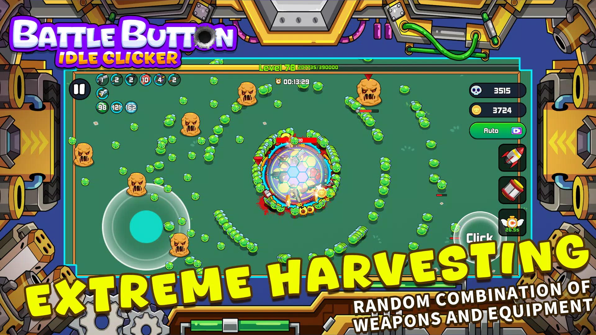 Battle Button - idle clicker screenshot 2