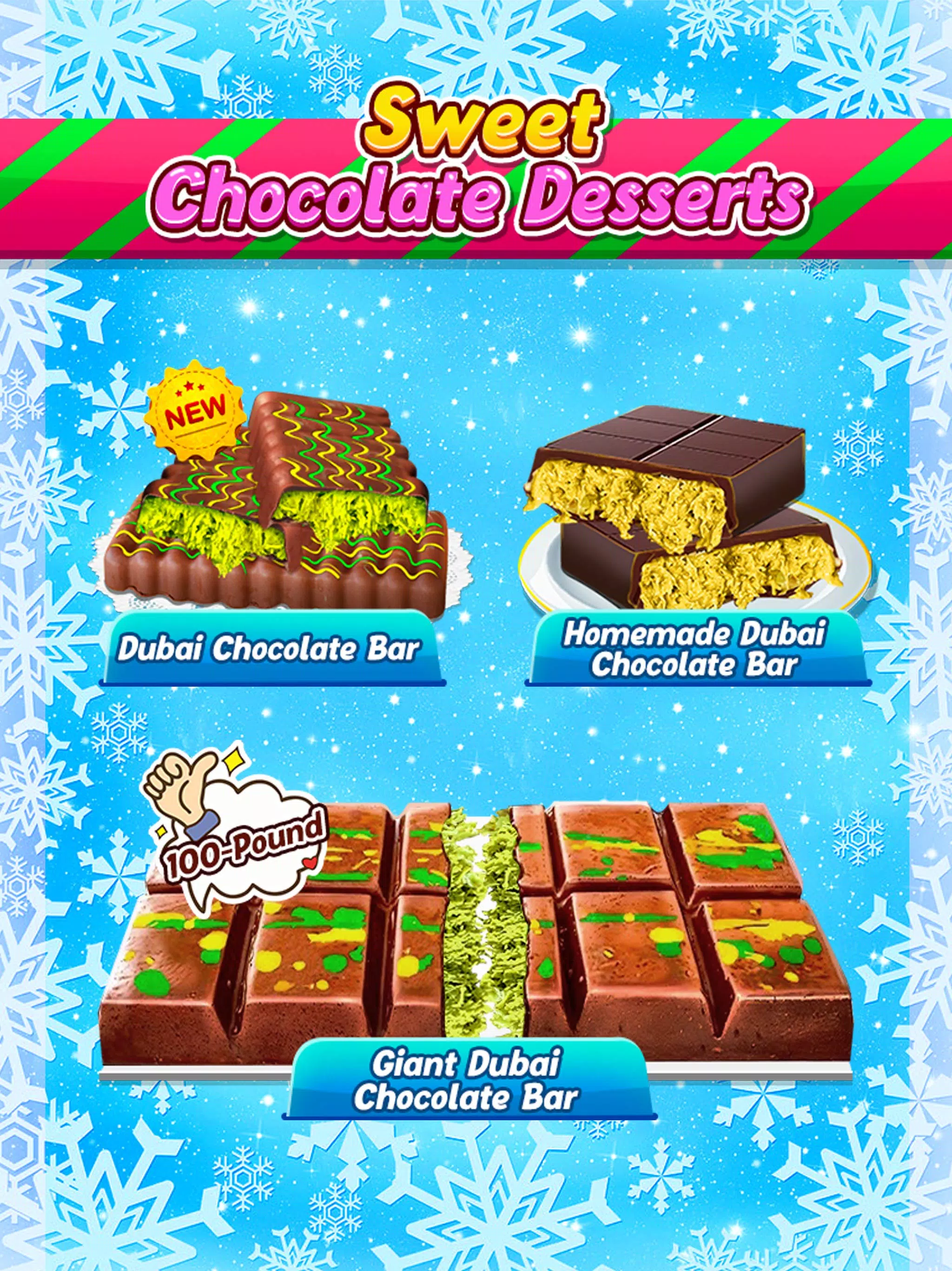 Sweet Chocolate Bar Desserts ภาพหน้าจอ 4