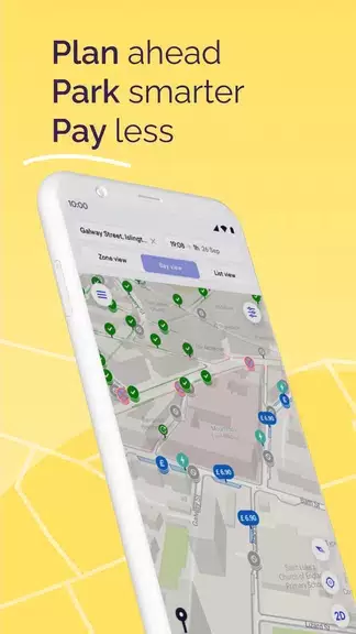 AppyParking+ Plan, Park & Pay zrzut ekranu 1