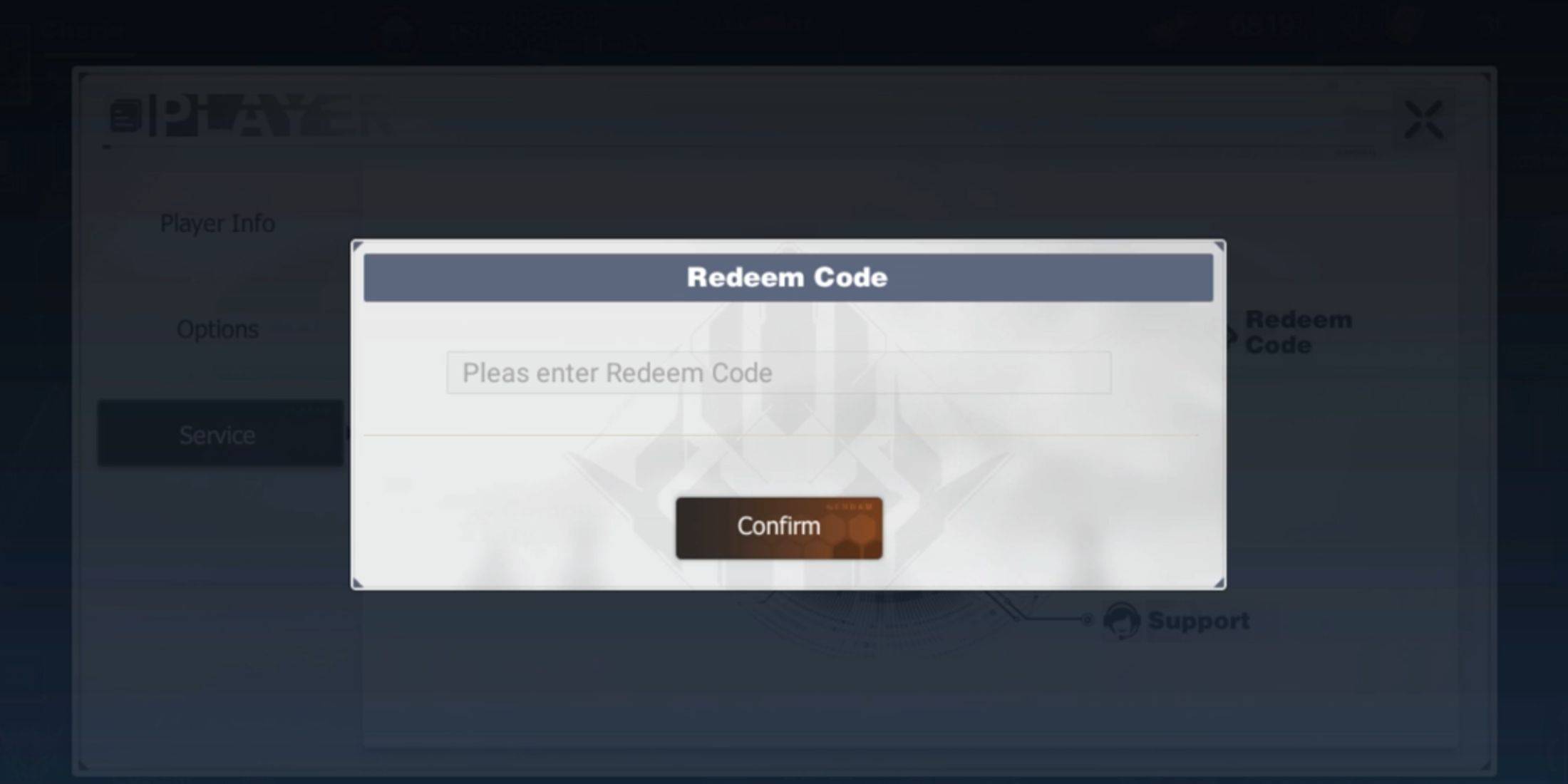 Menu di lettore mecha heart of steel