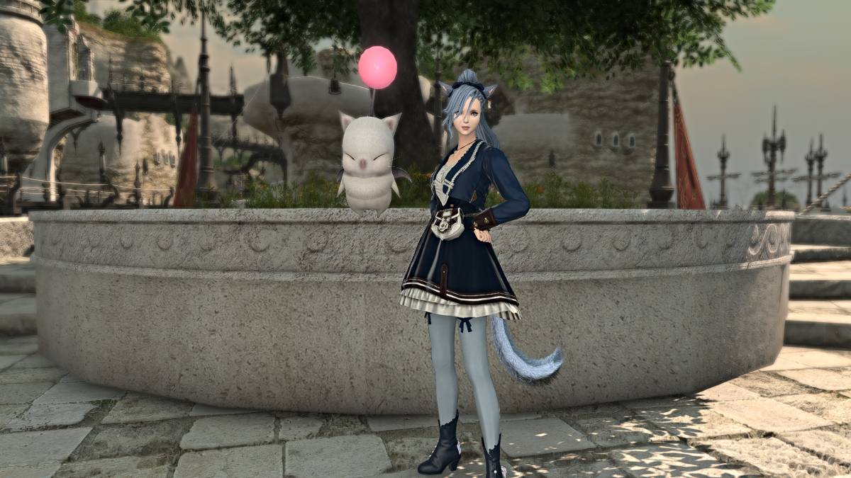 Initerante Moogle NPC en Final Fantasy XIV