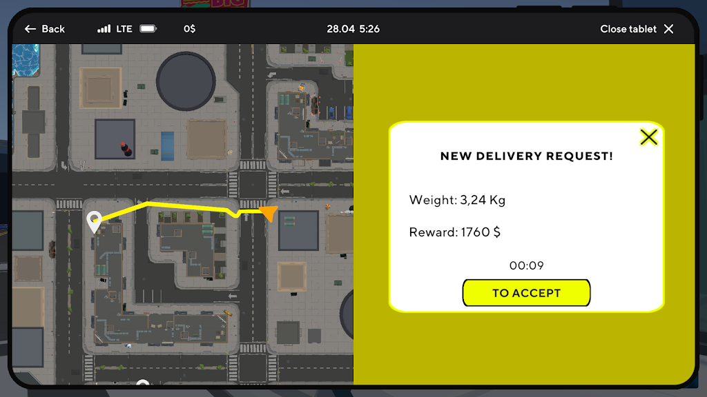 Courier Simulator Screenshot 3