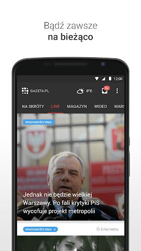 Gazeta.pl LIVE Wiadomości Capture d’écran1