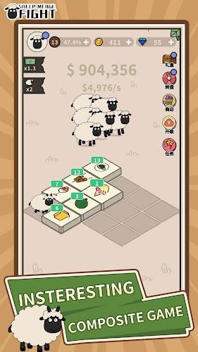 ภาพหน้าจอ Sheep Merge Fight 1