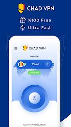 VPN Chad - Get Chad IP Captura de pantalla 1