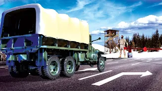 Indian army truck Game 2021 스크린 샷 1