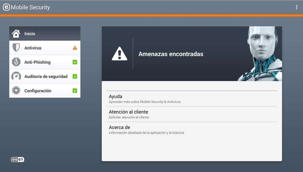 ESET Mobile Security Antivirus captura de pantalla 4