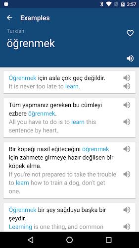 Turkish English Dictionary İng Captura de pantalla 2