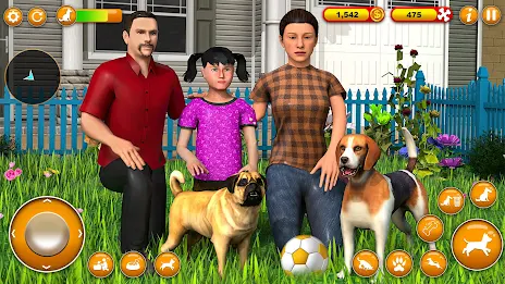 Pet Dog Family Adventure Games স্ক্রিনশট 2