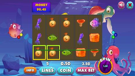 Jackpot underwater City slots zrzut ekranu 3